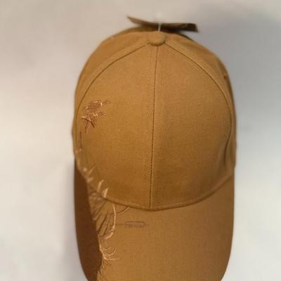 Brown Hat w Design