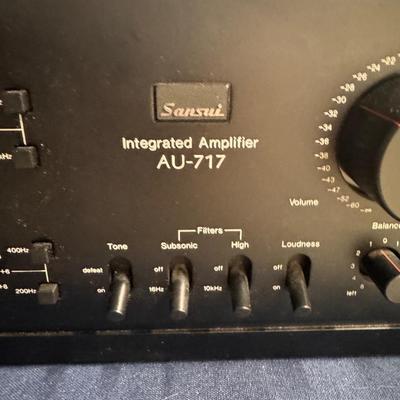 Vintage Sansui AU 717 Integrated Amplifier