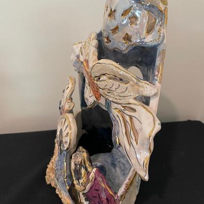 Heather Goldminc Royal Collection 3-Tier Nativity Set