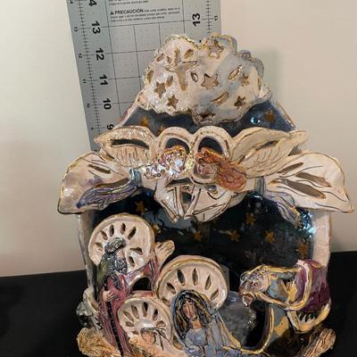 Heather Goldminc Royal Collection 3-Tier Nativity Set