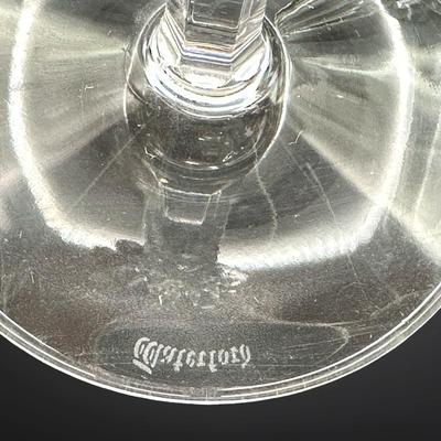 Vintage Waterford Millennium Love Champagne Glasses