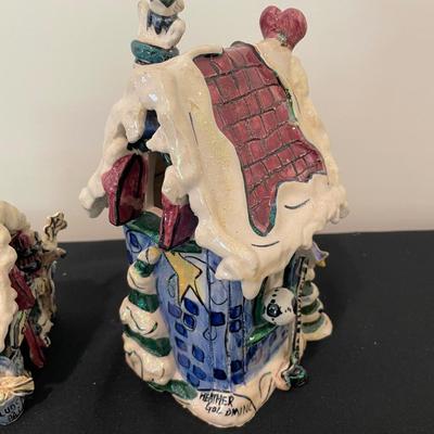 Blue Sky Clayworks Santa’s Workshop & Rudolph’s Place Cottages
