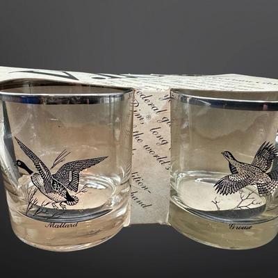 Vintage Federal Glass "Sportsman" Series Glasses
