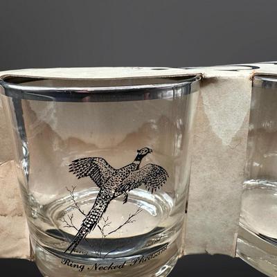 Vintage Federal Glass "Sportsman" Series Glasses