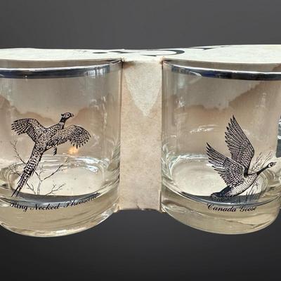 Vintage Federal Glass "Sportsman" Series Glasses
