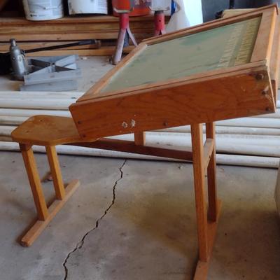 Children's Wooden Desk