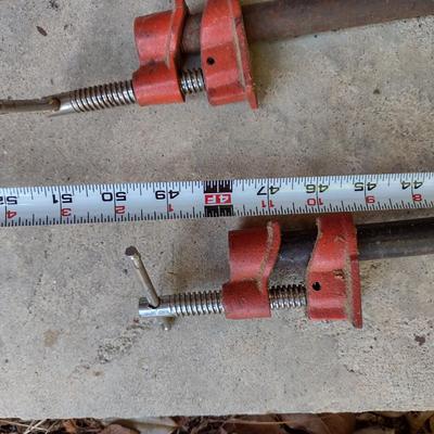 Pair of Pipe Clamps