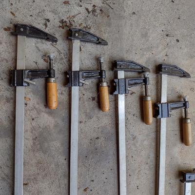 Collection of Cummins Bar Clamps- Five Pieces