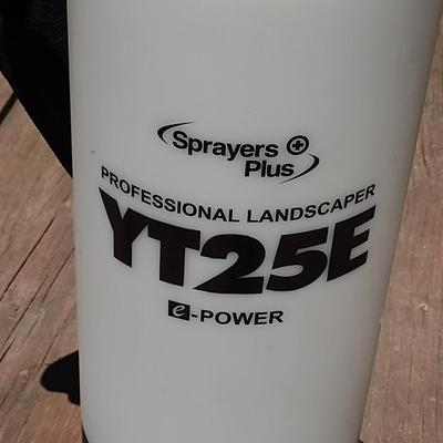 Battery Operated Two Gallon Capacity Sprayers Plus Professional Landscaper Sprayer- Model YT25E