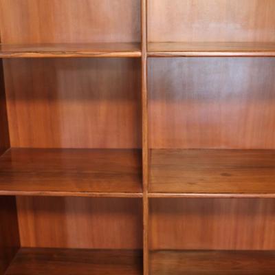 Mid-Century Romweber Two Piece Bookshelf & Cabinet