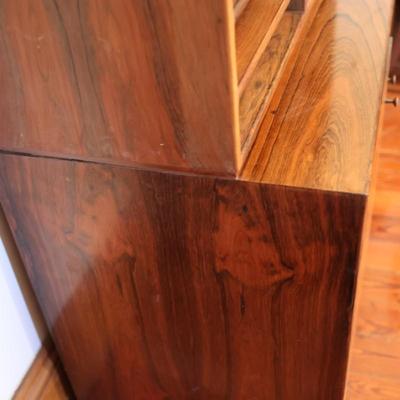 Mid-Century Romweber Two Piece Bookshelf & Cabinet