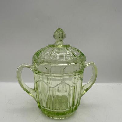 Uranium Sugar Dish with Lid