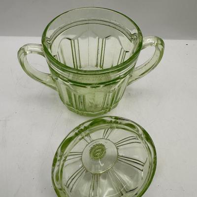 Uranium Sugar Dish with Lid