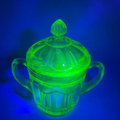 Uranium Sugar Dish with Lid