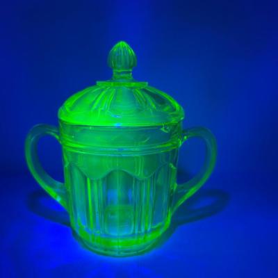Uranium Sugar Dish with Lid