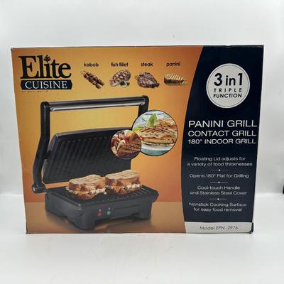 Elite Panini Grill - New in Box