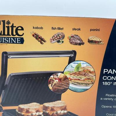 Elite Panini Grill - New in Box