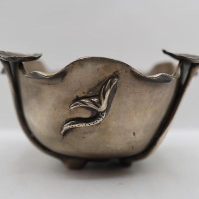 Vintage Mid Century Lily Pad Bowl Made In Japan