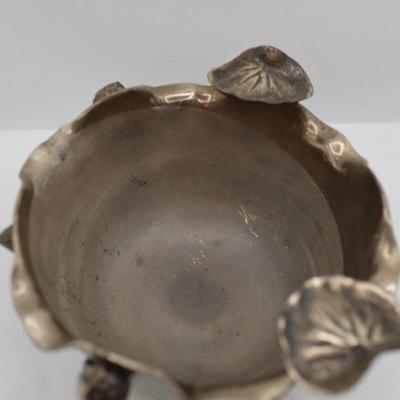Vintage Mid Century Lily Pad Bowl Made In Japan