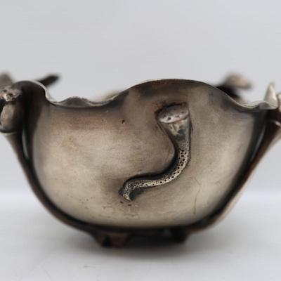 Vintage Mid Century Lily Pad Bowl Made In Japan