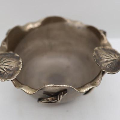 Vintage Mid Century Lily Pad Bowl Made In Japan