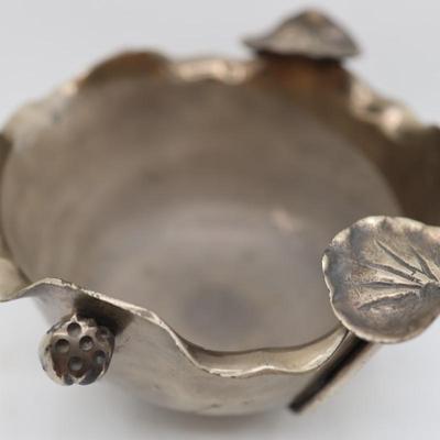 Vintage Mid Century Lily Pad Bowl Made In Japan