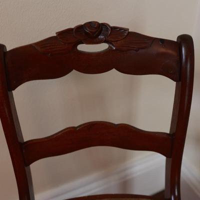 Vintage Upholstered Side Chair