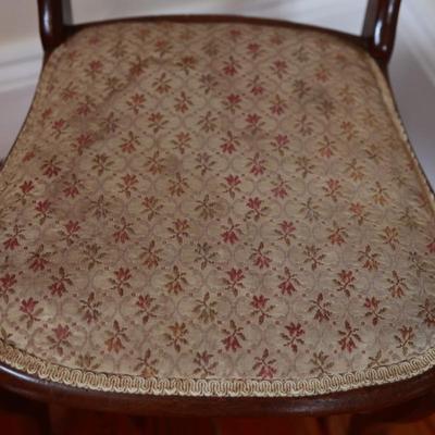 Vintage Upholstered Side Chair