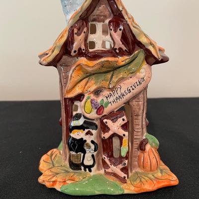 Blue Sky Clayworks Happy Thanksgiving House