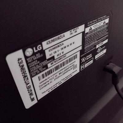LG Brand 42" Flat Screen TV with Remote