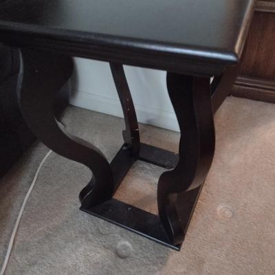 Contemporary Design Mahogany Side Table