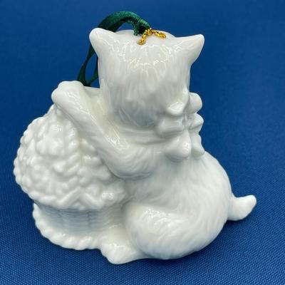 Shamrock Dog Bell Ornament