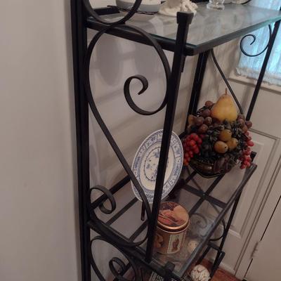 Metal Framed Baker's Rack (No Contents)