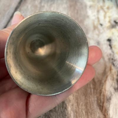 Fox head Stirrup Cup/Jigger Barware and Sandbakkel Tart Set