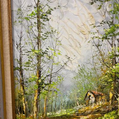 Sale Photo Thumbnail #79: Measures 20 x 24 Framed and Good Condition. 