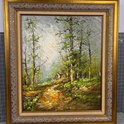 Sale Photo Thumbnail #78: Measures 20 x 24 Framed and Good Condition. 