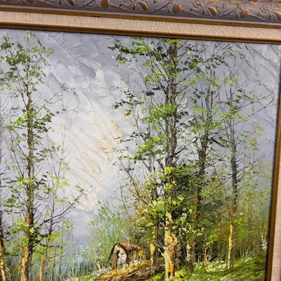 Sale Photo Thumbnail #82: Measures 20 x 24 Framed and Good Condition. 