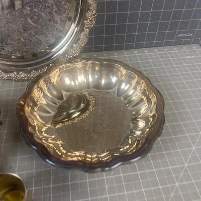 Sale Photo Thumbnail #180: Bowl, Candleholder, Tray Cup Good Condition. Nice!! 