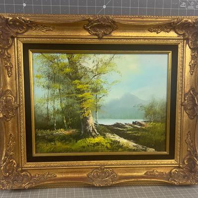 Sale Photo Thumbnail #198: 16 x 12" Framed in Gold Tones. Usable today