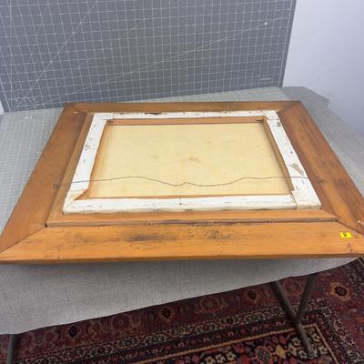 Sale Photo Thumbnail #226: 16 X 20 Nice Fruitwood Type of medium Tone Frame 