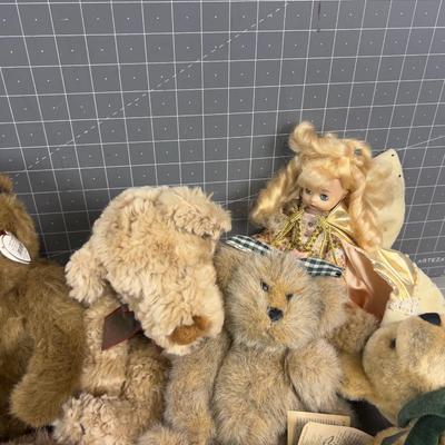 Sale Photo Thumbnail #350: FUN Good Condition. Some Boyd, some Pottery Barn and some Beanie Babies 