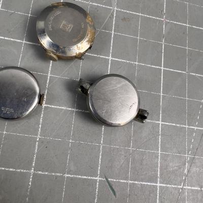 Sale Photo Thumbnail #436: Not working Order. But Awesome Upcycle for jewelry making or art. One does not have insides watch works. COOL!