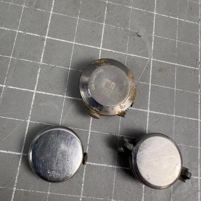 Sale Photo Thumbnail #434: Not working Order. But Awesome Upcycle for jewelry making or art. One does not have insides watch works. COOL!