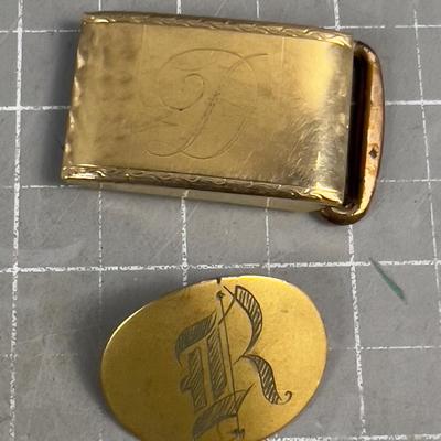 Sale Photo Thumbnail #459: Good Finds! Buckle is Gold Plated. 