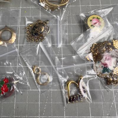 Sale Photo Thumbnail #525: Some are Gold filled even. Vintage. Wearable and fashionable. 
