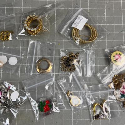 Sale Photo Thumbnail #521: Some are Gold filled even. Vintage. Wearable and fashionable. 