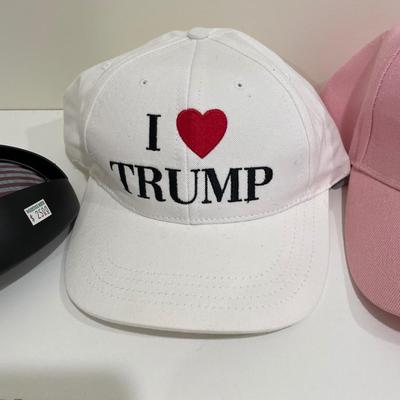 Patriotic Sunglasses and 2 Trump Hats