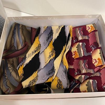 Men’s Ties and Pocket Scarves Some NWT