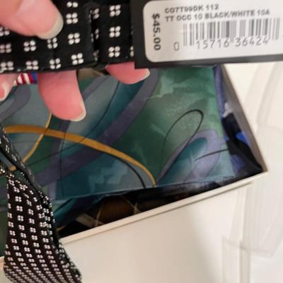 Men’s Ties and Pocket Scarves Some NWT