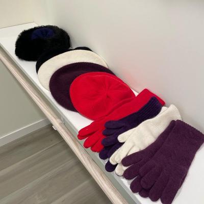 Fall/Winter Knit Gloves, Berets, Hats
